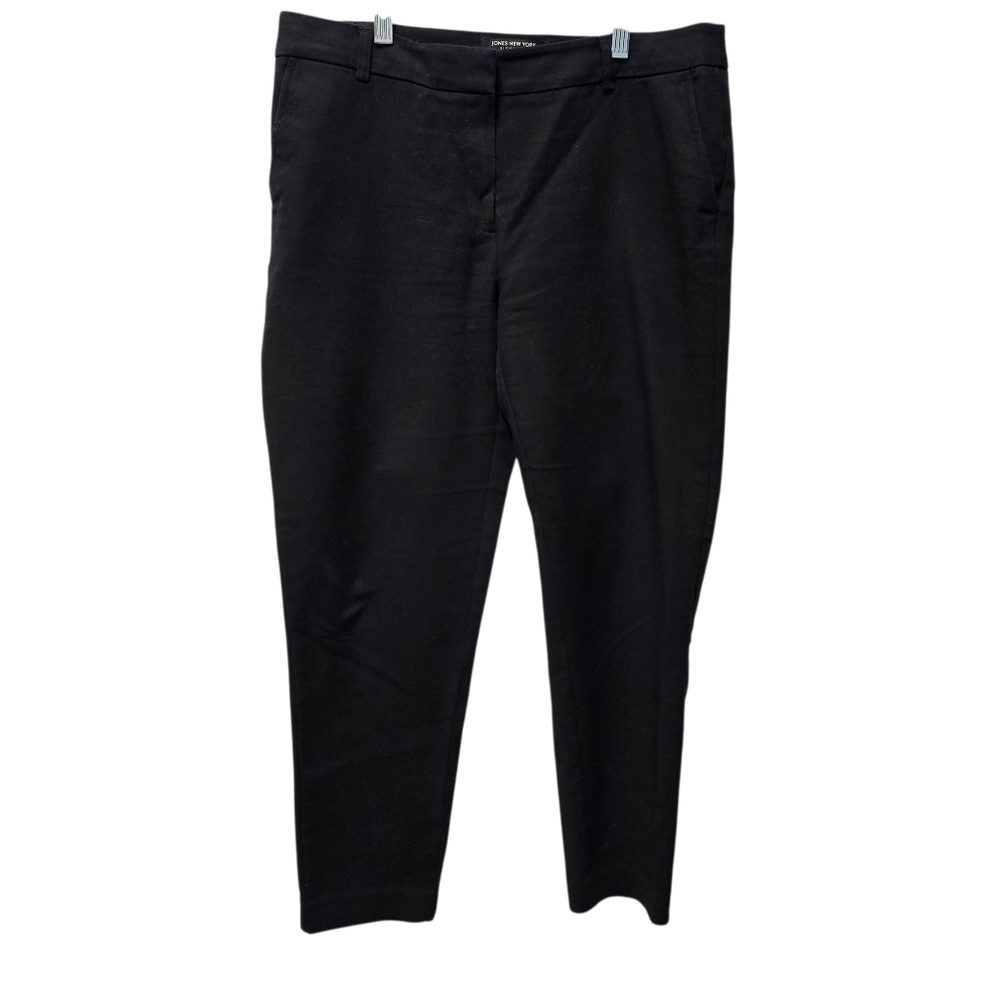Jones New York Black Stretch Slim Ankle Pants Size 6